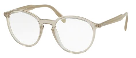 prada pr 13tv vaw-1o1 transparent brown|Prada PR13TV Eyeglass Frames .